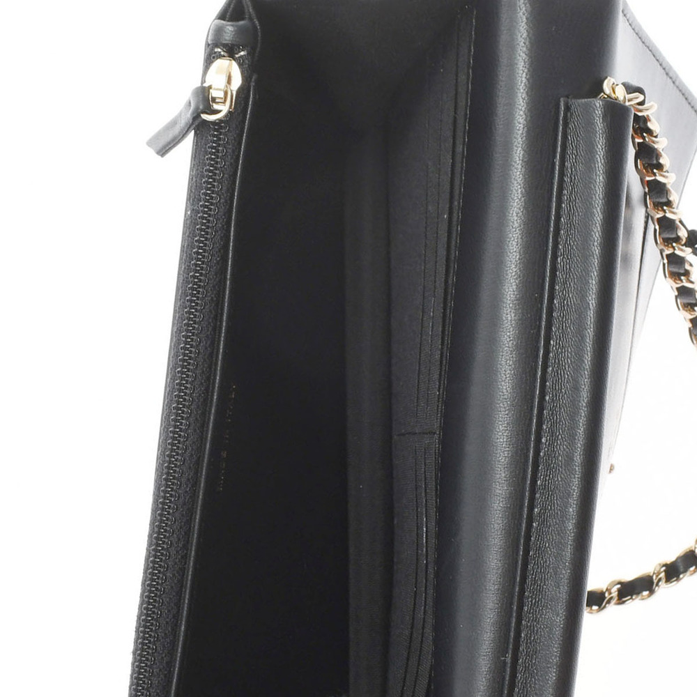 Chanel Chain Black/Gold Hardware Lambskin Women's Shoulder Bag - Picture 10 of 12